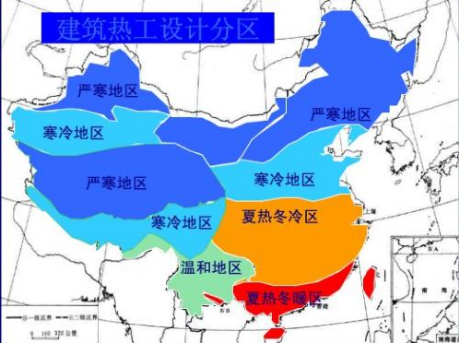 建筑气候区划标准分区与建筑热工设计分区(图2)
